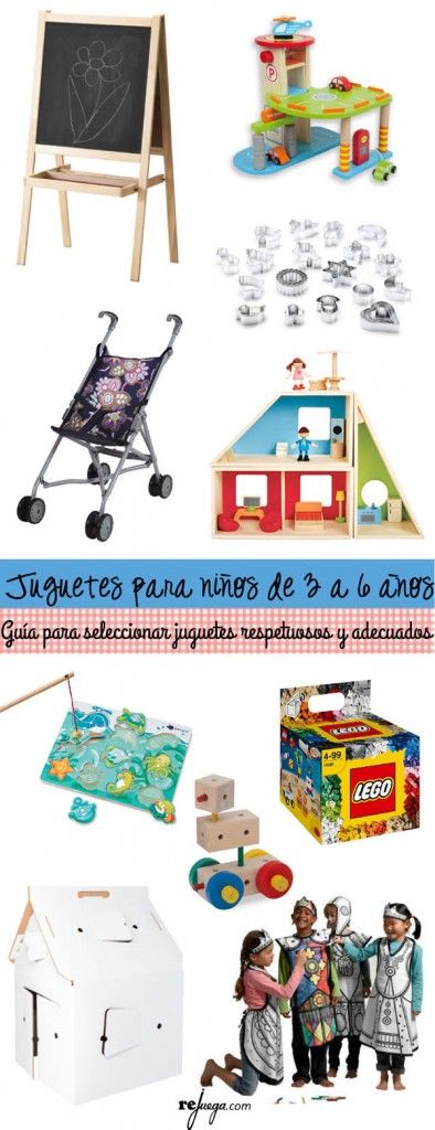 juguetes para niños de 3 a 6 años